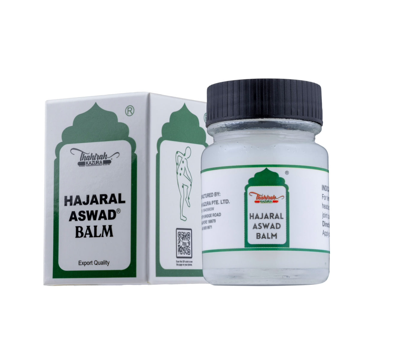 HAJARAL ASWAD BALM 30GM