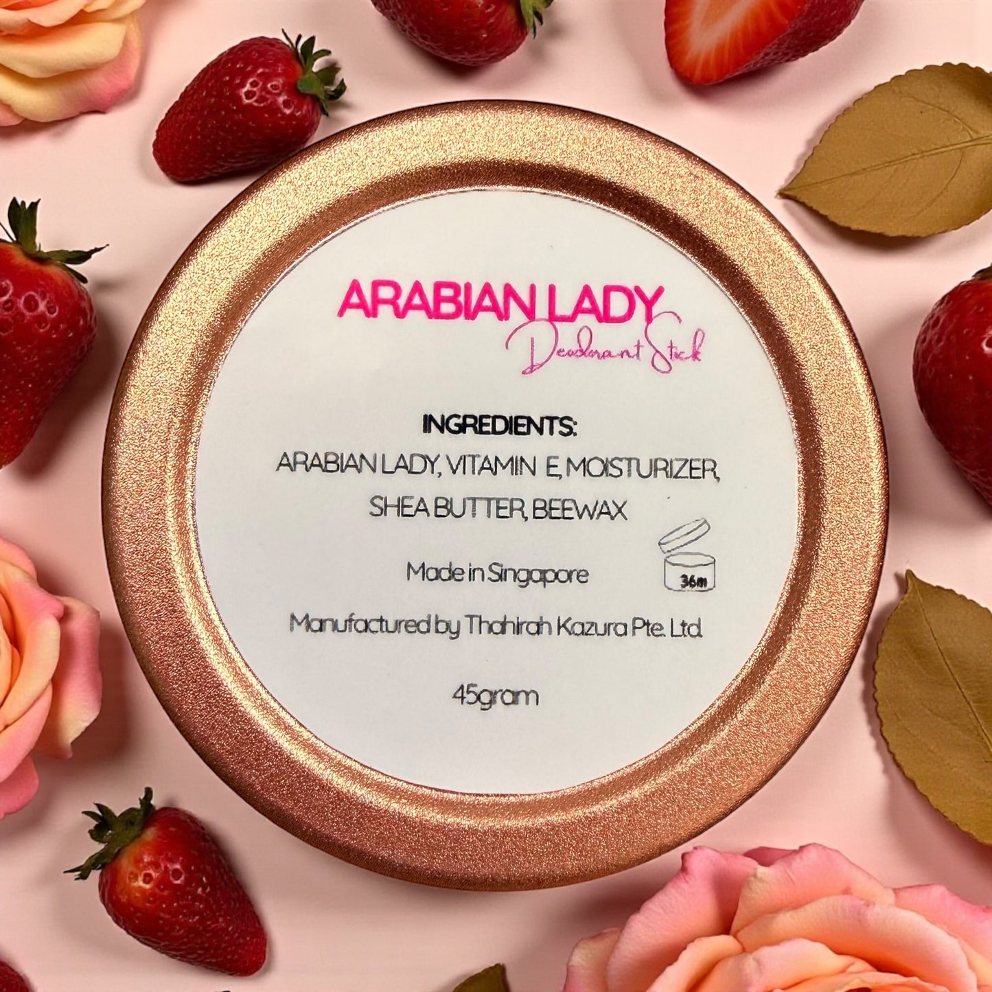 Deodorant Stick | Arabian Lady | 45gram | Refillable